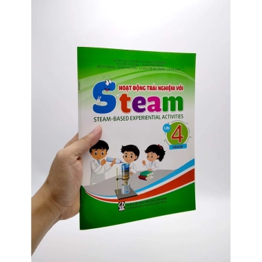 Sách Hoạt Động Trải Nghiệm Steam Lớp 4 - Giá ưu đãi 58.800 VND, phát triển kỹ năng thực hành