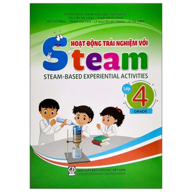 Sách Hoạt Động Trải Nghiệm Steam Lớp 4 - Giá ưu đãi 58.800 VND, phát triển kỹ năng thực hành
