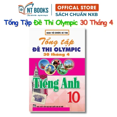 Sách Ôn Thi Olympic 30/4 Tiếng Anh - Tổng Tập Đề Thi Hay Giảm Giá 180k