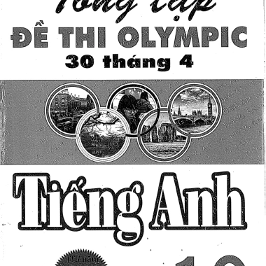 Sách Ôn Thi Olympic 30/4 Tiếng Anh - Tổng Tập Đề Thi Hay Giảm Giá 180k