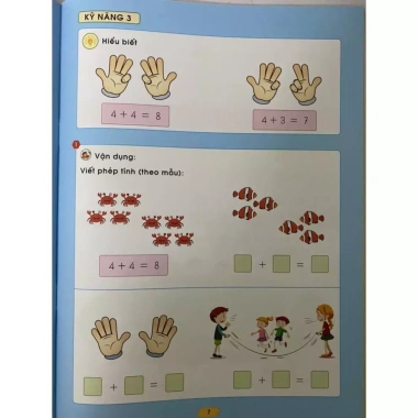 Sách Rèn Kĩ Năng Tính Nhanh, Tính Nhẩm 1 - Bí quyết học giỏi toán cho trẻ 5-7 tuổi, giá ưu đãi 39.900đ 6