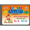 Sách Thẻ Học Flashcard A5 Chống Thấm Nước - Chữ Cái & Số + Bút Kèm, Giá Ưu Đãi 41.650