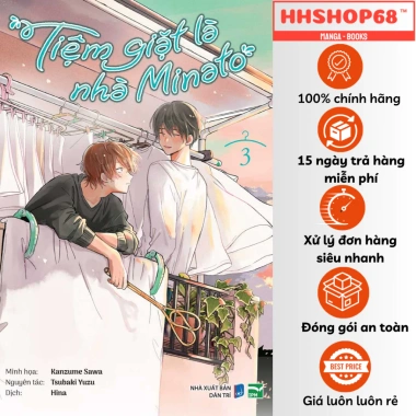 Sách - Tiệm giặt là Minato 1 2 3 4 5 6 7 8 9 10 - IPM Việt Nam