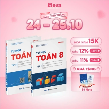 Sách toán lớp 8 chương trình mới, sách ID tự học toán kết nối tri thức, cánh diều, chân trời sáng tạo Moonbook Sách toán lớp 8 chương trình mới, sách ID tự học toán kết nối tri thức, cánh diều, chân trời sáng tạo Moonbook