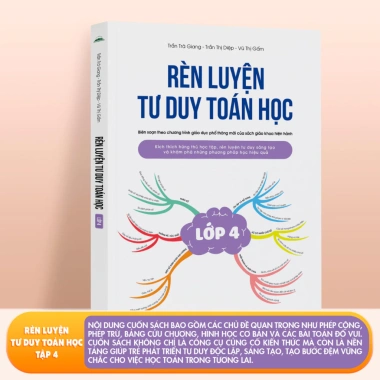 Sách Tư Duy Toán Học Lớp 4 - Phương Pháp Học Hiệu Quả - NXB Dân Trí - 101.400₫