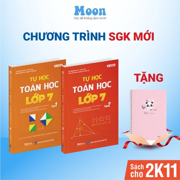 Hình ảnh sản phẩm Sách tự học toán lớp 7, Tự học toán Kết nối tri thức, cánh diều, chân trời sáng tạo | Me Book