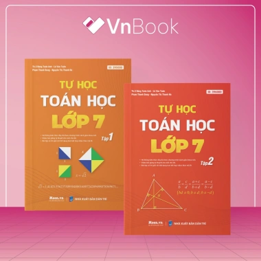 Sách tự học toán lớp 7, Tự học toán Kết nối tri thức, cánh diều, chân trời sáng tạo | Me Book 2