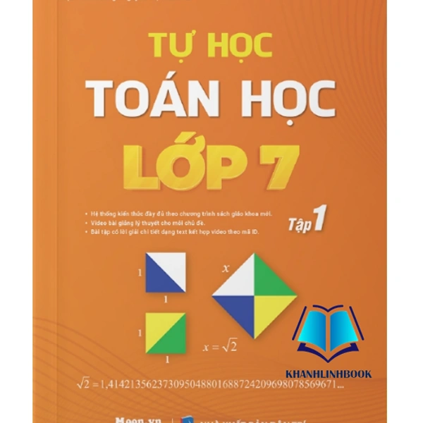 Hình ảnh sản phẩm Sách tự học toán lớp 7, Tự học toán Kết nối tri thức, cánh diều, chân trời sáng tạo | Me Book