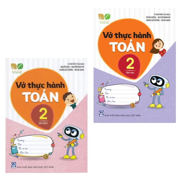 Hình ảnh sản phẩm Sách - Vở Thực Hành Toán 2 - Kết Nối Tri Thức - NXB Giáo Dục