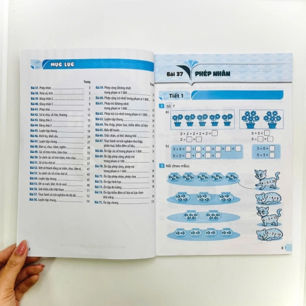 Hình ảnh sản phẩm Sách - Vở Thực Hành Toán 2 - Kết Nối Tri Thức - NXB Giáo Dục