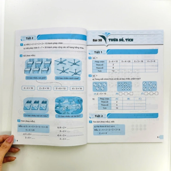 Những điểm đáng chú ý trong Vở Thực Hành Toán 2 – Kết Nối Tri Thức theo góc nhìn của giáo viên