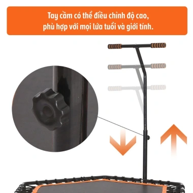 Sàn nhún Trampoline BG ELITE 50 inch Thái Lan cao cấp - Đàn hồi siêu bền, giá chỉ 1.299.000 VND 3