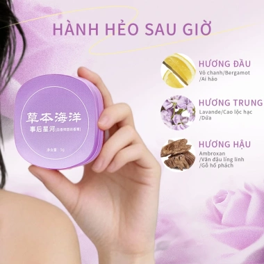 Sáp Thơm Nữ Tự Nhiên PLEACOZ - Gương Trang Điểm, Tiện Lợi, Giá Cực Sốc 154k