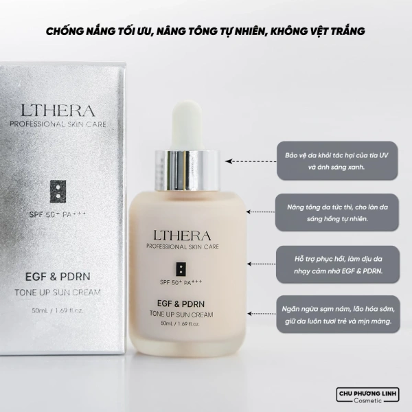 Cách lựa chọn serum chống nắng phù hợp cho da dầu: Đánh giá Lthera 550k