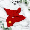 Set 02 Kẹp Tóc và Scrunchie Đính Cờ Đỏ Sao Vàng Mừng Các Ngày Lễ Việt Nam 10