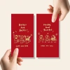 Set 10 Bao Lì Xì Tết Ngọ 2.026 Mặp Mặp, Bao Lì Xì Đỏ Dễ Thương, Vui Nhộn 2