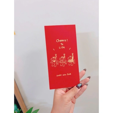 Set 10 Bao Lì Xì Tết Ngọ 2.026 Mặp Mặp, Bao Lì Xì Đỏ Dễ Thương, Vui Nhộn