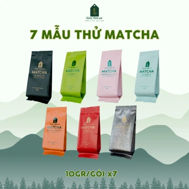Set Mẫu Thử Matcha Olong - 7 Túi 10gr - Tằng Vĩnh An 2