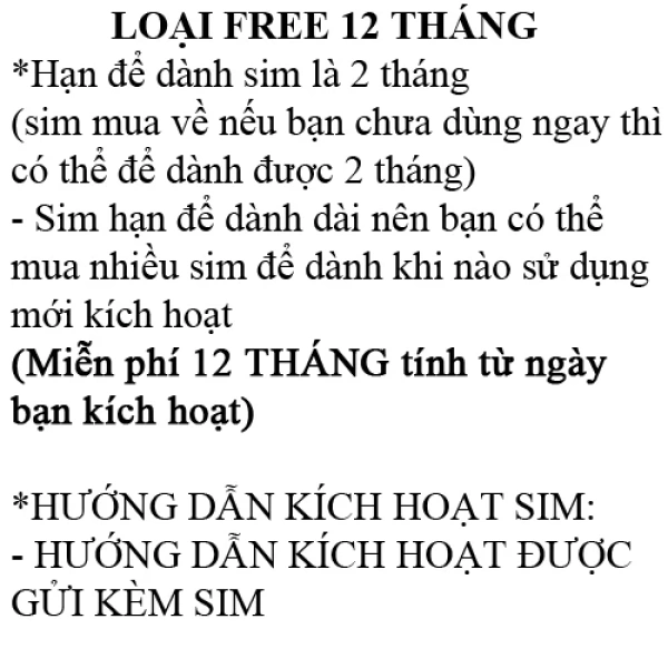 Hình ảnh sản phẩm Sim 4G Vietnamobile 1 Năm 8GB/Tháng, Tốc Độ Cao, Giá 139.990đ, Miễn Phí 12 Tháng