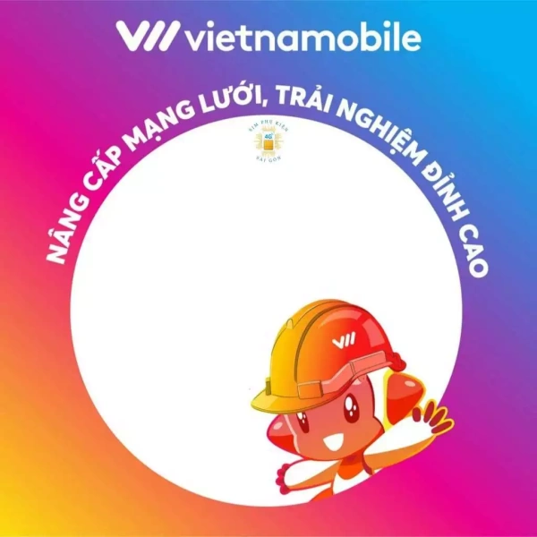Hình ảnh sản phẩm Sim Vietnamobile 4G Data 12T không nạp tiền, 7GB/ngày, 150GB/tháng, 2.555GB/năm - Giá 368.000 VND