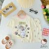 (Size 9-31kg) Bộ Lửng Cotton 4 Chiều Hoa Văn Xinh Xắn Cho Bé Gái Mặc đi chơi, đi học thoải mái MINWOO BABY - HÀNG LOẠI 1