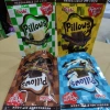 Snack Pillows Oishi nhân kem sữa dừa, socola, kem vani, bánh gối giòn rụm nhân kem thơm ngon, gói 85g | ĂN VẶT ĐỨC KHÔI 2