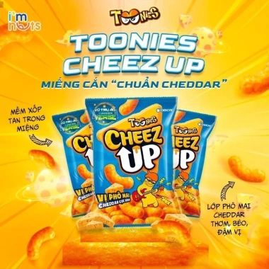 Snack Toonies Orion Mix Đủ Vị - Combo 10 Gói Lớn Giảm 24% Chỉ 115.000đ 5