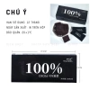 Socola đen đắng nguyên chất không đường 100%, Chocolate ăn kiêng thanh gói lẻ - hộp 120 gram YIKANONG 4