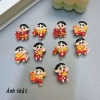 Sticker Shin Tết 2.025 Gamo 3D - Set 10 Charm Dép Cross Sục Cá Sấu JB-301 Giá Cực Sốc 65K 3