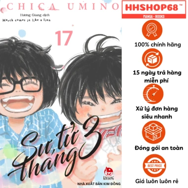 Sư tử tháng 3 tập 3-7 và 14-20 - Truyện tranh NXB Kim Đồng, khuyến mãi 43.900đ
