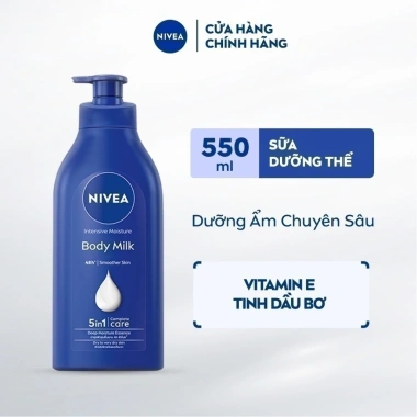 Sữa Dưỡng Thể NIVEA Dưỡng Ẩm 48H Thấm Nhanh 550ml Giảm Giá Còn 175.000đ