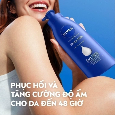 Sữa Dưỡng Thể NIVEA Dưỡng Ẩm 48H Thấm Nhanh 550ml Giảm Giá Còn 175.000đ