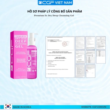 Sữa rửa mặt Ex Dry Deep Cleansing Gel CGF 150ml - Dịu nhẹ, trắng da, sạch sâu - 358.200₫ 5 Sữa rửa mặt Ex Dry Deep Cleansing Gel CGF 150ml - Dịu nhẹ, trắng da, sạch sâu - 358.200₫ 5