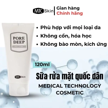 Sữa rửa mặt Pore Deep Cleansing Foam 120ml - Công nghệ y tế, làm sạch sâu lỗ chân lông, giá 420.000đ (giảm từ 546.000đ) 5