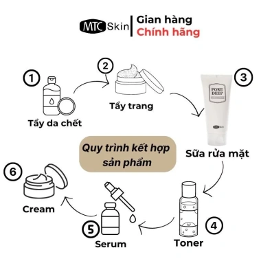 Sữa rửa mặt Pore Deep Cleansing Foam 120ml - Công nghệ y tế, làm sạch sâu lỗ chân lông, giá 420.000đ (giảm từ 546.000đ) 6