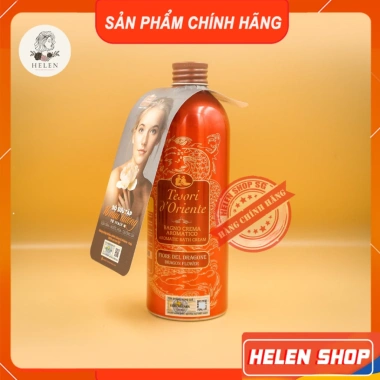 Sữa tắm nước hoa Tesori D'oriente Italy đỏ thanh long - Dưỡng ẩm, hương thơm quyến rũ, chỉ 179k