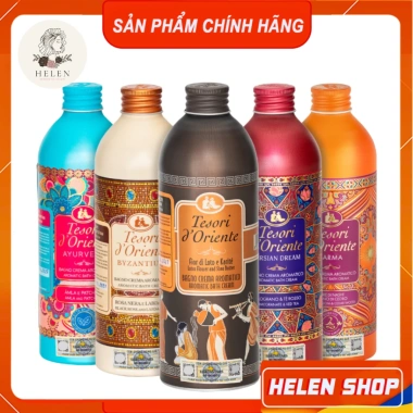 Sữa tắm nước hoa Tesori D'oriente Italy đỏ thanh long - Dưỡng ẩm, hương thơm quyến rũ, chỉ 179k