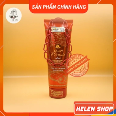 Sữa tắm nước hoa Tesori D'oriente Italy đỏ thanh long - Dưỡng ẩm, hương thơm quyến rũ, chỉ 179k