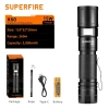 Superfire X60-T 36W Đèn pin LED có thể sạc lại mạnh mẽ Đèn pin siêu sáng Chống nước Zoomable Cắm trại Câu cá Đèn lồng 10