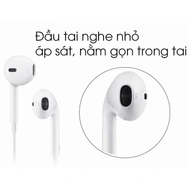 Tai nghe Apple EarPods Lightning – Âm thanh chất lượng, thiết kế tiện lợi cho iPhone Mua tại Phụ Kiện 888, bạn nhận bảo hành chuẩn, hỗ trợ nhanh chóng, yên tâm sử dụng.