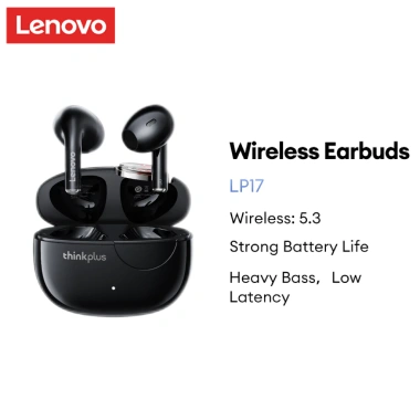 Tai nghe Bluetooth Lenovo LP17 không dây thể thao, chống nước, mic HD, gọi rõ, chỉ 339.900 VNĐ Tai nghe Bluetooth Lenovo LP17 không dây thể thao, chống nước, mic HD, gọi rõ, chỉ 339.900 VNĐ