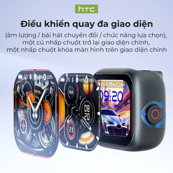 Hình ảnh sản phẩm Tai Nghe Không Dây HTC NE40 Phiên Dịch AI, Bluetooth 6.0, Chống Nước IPX5, LED, Giá Chỉ 339k!