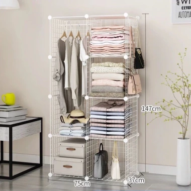 Tấm lưới ghép chuồng cho pet yêu - Siêu bền, dễ lắp ráp, giá 5.000đ giảm từ 6.250đ 2