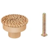 Tay cầm gỗ Jeremy - Núm ngăn kéo mây, Kéo tròn cho tủ quần áo, bếp - 50.600 10