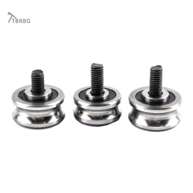 TBRBG SG15 SG20 SG25 SG66 + M5 M6 M8 Vòng bi ròng rọc thép vít Hướng dẫn theo dõi Con lăn MỚI 4