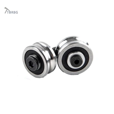 TBRBG SG15 SG20 SG25 SG66 + M5 M6 M8 Vòng bi ròng rọc thép vít Hướng dẫn theo dõi Con lăn MỚI 6
