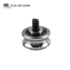 TBRBG SG15 SG20 SG25 SG66 + M5 M6 M8 Vòng bi ròng rọc thép vít Hướng dẫn theo dõi Con lăn MỚI 10