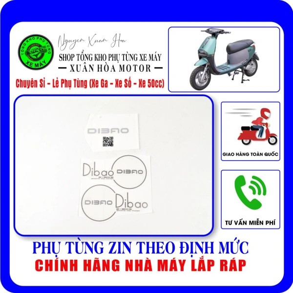 Hình ảnh sản phẩm Tem xe điện GOGO DIBAO loại 1 chính hãng - Giảm 13700đ còn 68500đ
