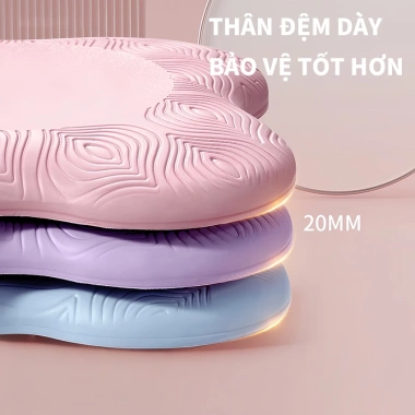 Thảm Yoga KEEP Chống Đau Gối, Cổ Tay, Hông, Khuỷu Tay - Đệm Tập Yoga Cushion 20cm Tiện Lợi