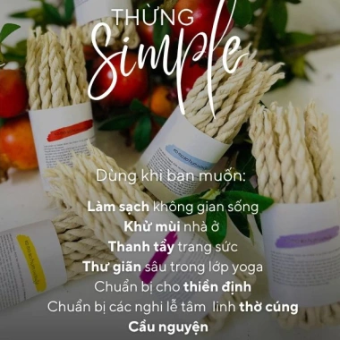 Thanh Tẩy Không Gian Nhà Nhiều Lá - Tịnh Hoá Năng Lượng Giảm 18% Còn 42.000đ 4 Thanh Tẩy Không Gian Nhà Nhiều Lá - Tịnh Hoá Năng Lượng Giảm 18% Còn 42.000đ 4
